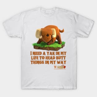 Head Butt Yak T-Shirt